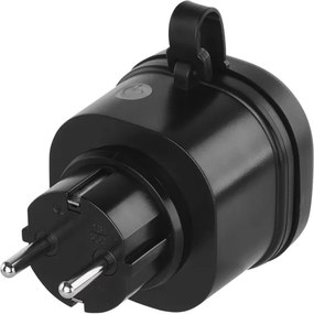 Immax NEO 07787L - Presa da esterno intelligente 3680W/230V/16A IP44 Wi‑Fi Tuya SCHUKO