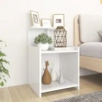 Comodino Bianco 40x35x60 cm in Truciolato cod mxl 63927