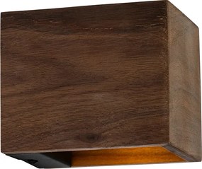 Lampada da parete intelligente in legno di noce con Wi-Fi G9 - Transfer