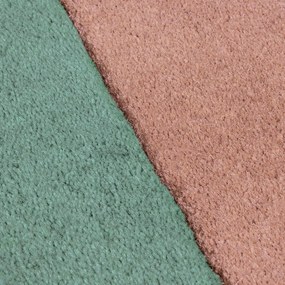 Tappeto blu in lana tessuto a mano 150x240 cm Lozenge Bright Multi – Flair Rugs