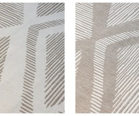 Tappeto da esterno marrone crema 200x290 cm Gemini - Elle Decoration
