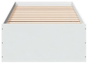 Giroletto bianco 90x200 cm in legno multistrato