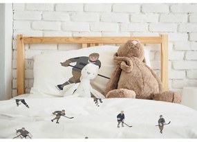Biancheria da letto singola per bambini in cotone sateen 140x200 cm Ice Hockey - Butter Kings