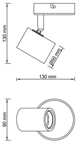 Brilliant - Faretto da parete KERRY 1xE27/40W/230V bambù