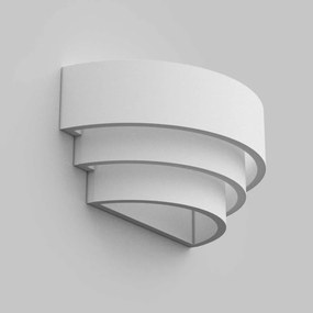Applique da Parete in Gesso Pitturabile E14