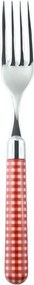 Set 6pezzi Forchetta Tavola Naif Pic Nic Posate Colorate - Rivadossi
