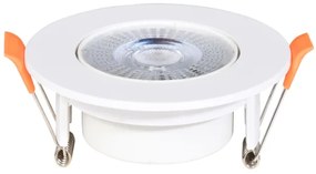 Ecolite LED-YL201/7W/CCT/BI - Lampada LED da incasso ZITA LED/3/5/7W/230V bianco