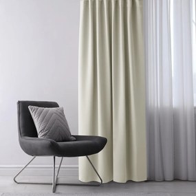 Tenda termoisolante/parzialmente oscurante color crema 140x245 cm Kierra – Restilo