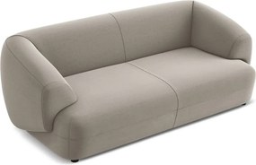 Divano beige con rivestimento in velluto 212 cm Moana – Makamii