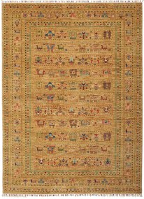 Samarkand Tappeto 170x230 Verde (Pakistan) Annodato A Mano