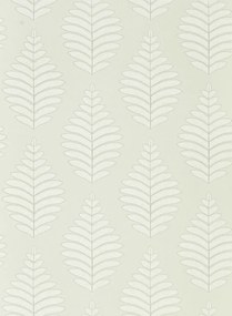 Blätter Tapete Lucielle von Harlequin - Linen/ Silver