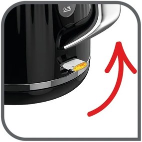Tefal - Bollitore LOFT 1,7 l 2400W/230V nero