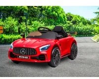 Macchina Elettrica per Bambini 12V con Licenza Mercedes GTR Small AMG Rossa