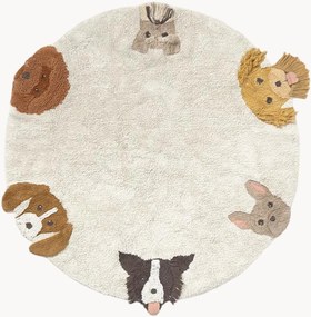 Tappeto per bambini in cotone lavabile Wouf Wouf