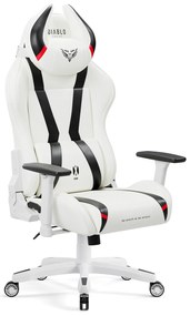 Sedia da gaming Diablo X-Horn 2.0 King Size: bianco-nero