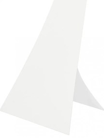 Lampada da Terra ESTRELLA LP1 in Acciaio E27 Colore del corpo Bianco