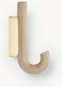 Gancio da parete in legno di quercia Umbrella, in diverse dimensioni