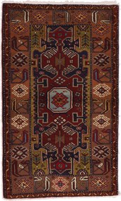 Hamedan Tappeto 140 x 90 (Iran) Annodato A Mano