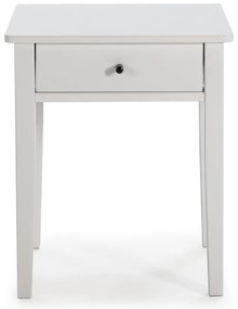 Comodino in legno di pino bianco Bart - Marckeric