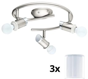 Eglo - Faretto LED MY CHOICE 3xE14/4W/230V  cromo/bianco