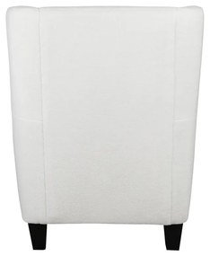 Poltrona in velluto bianco Zhili - Støraa