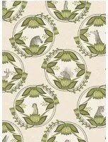 Tapete Ardmore Cameos von Cole & Son - Grey/ Green