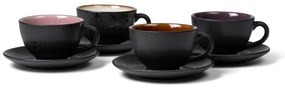 Tazzine in set nere in ceramica 4 pz 240 ml Gastro Black/Mix – Bitz