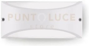 Ges1030- applique in alluminio a led 4000k 10w 550lm ip54 22x10cm b...