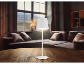 Globo 58482W-LED lampada da tavolo ricaricabile touch VAN. 2W/5V 2200mAh IP44 bi