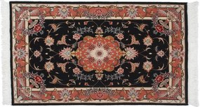 Tabriz Tappeto persiano 120x70 Rosa (Iran) Annodato A Mano