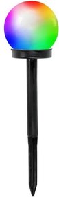 Lampada solare LED RGB con sensore SPHERE LED/1,2 V IP44 40 mAh Ø 10 cm