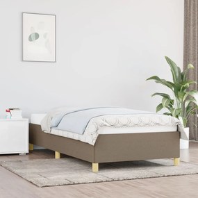 Giroletto Senza Materasso Tortora 90x190 Cm Tessuto /