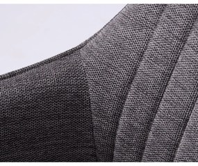 Sedia da pranzo grigio scuro Nolan - Unique Furniture