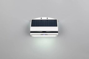 Illuminazione esterna LED con alimentazione a pannelli solari da parete (altezza totale 18,5 cm) Macapa – Reality