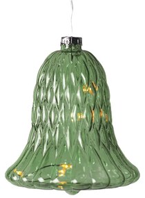 Decorazione luminosa verde ø 9 cm Luna - Sirius