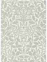 Morris & Co Carta da parati Pure Acorn - Ecru/ Pewter