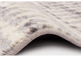 Tappeto in lana crema 133x180 cm Striped - Agnella