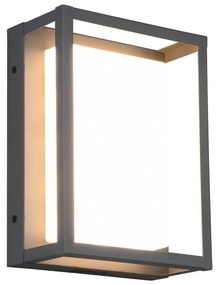 Lampada da parete per esterni a LED (altezza 24 cm) Witham - Trio