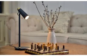 Immax 08991L- Lampada da tavolo LED dimmerabile con Qi di ricarica TIT LED/12W/230V nero