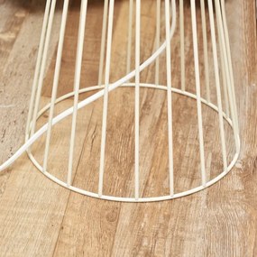 Lampada da terra MERCURE 1xE27/15W/230V crema