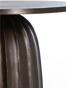 Tavolino rotondo in metallo ø 60 cm Veglia - Light &amp; Living