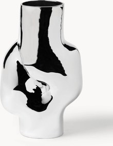 Vaso in vetro fatto a mano Gleam, Alt. 32 cm
