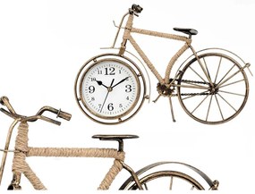 Orologio da Tavolo Bicicletta Bronce Metallo 24 x 37 x 9,5 cm (4 Unità)