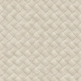 Carta da parati Treccia beige, 53 cm x 10.05 m