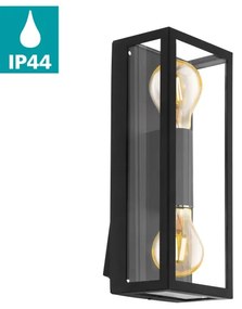 Eglo 98273 - Applique da esterno ALAMONTE 2xE27/60W/230V IP44