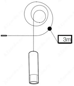 Azzardo AZ3457 - Sospensione ZIKO 1xG9/40W/230V