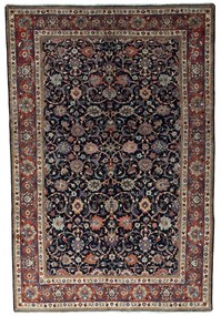 Sarouk Tappeto persiano 310 x 210 Blu (Iran) Annodato A Mano