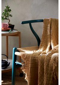 Copriletto beige per letto matrimoniale 240x260 cm Reloved - JUNA