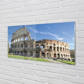 Pannello paraschizzi cucina Colosseo di Roma 100x50 cm