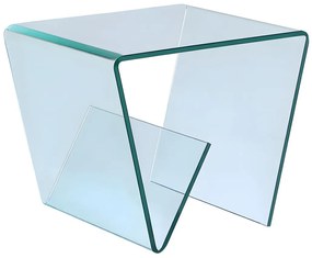 Tavolino in Vetro temperato Trasparente - ZENIA